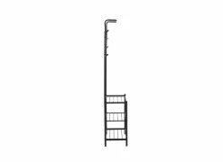 Halkast Penny 67cm - metaal - mat zwart
