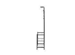 Halkast Penny 67cm - metaal - mat zwart