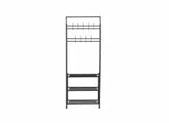 Halkast Penny 67cm - metaal - mat zwart