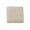 Handdoek London 55x100cm - katoen - beige & bruin