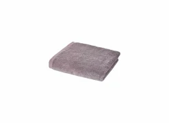 Handdoek London 55x100cm - katoen - paars