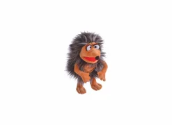 Handpop egel Herr Waldmeister H30cm - polyester - multicolor