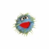 Handpop Sutsche H20cm - polyester - blauw/groen