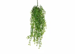 Hangende kunstplant Fiscus 18x24x10cm - kunststof - groen