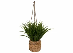 Hangende kunstplant Moda H27cm - kunststof - groen/naturel