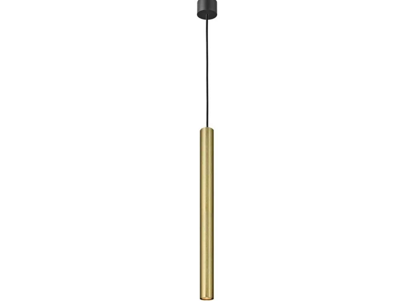 Hanglamp 60cm GU4 - aluminium - goud