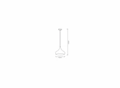 Hanglamp Ø42cm 60W E27