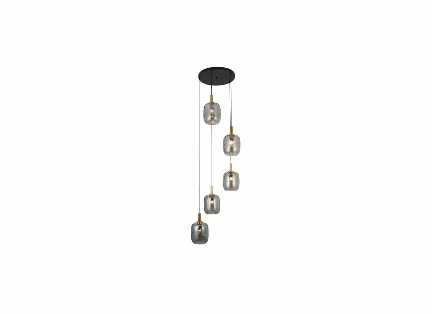 Hanglamp Ø40cm 5x60W