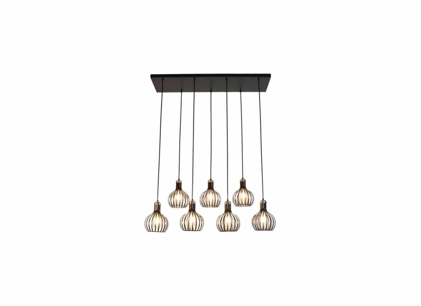 Hanglamp 90cm 7x60W E27