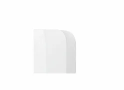 Hanglamp Tobie Ø37cm - katoen/staal - wit