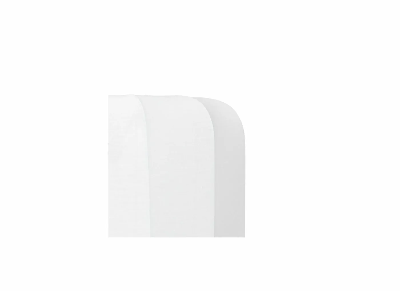Hanglamp Tobie Ø37cm - katoen/staal - wit