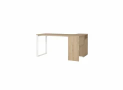 Hoekbureau Sign 150x100x76cm - decor - jackson hickory & wit