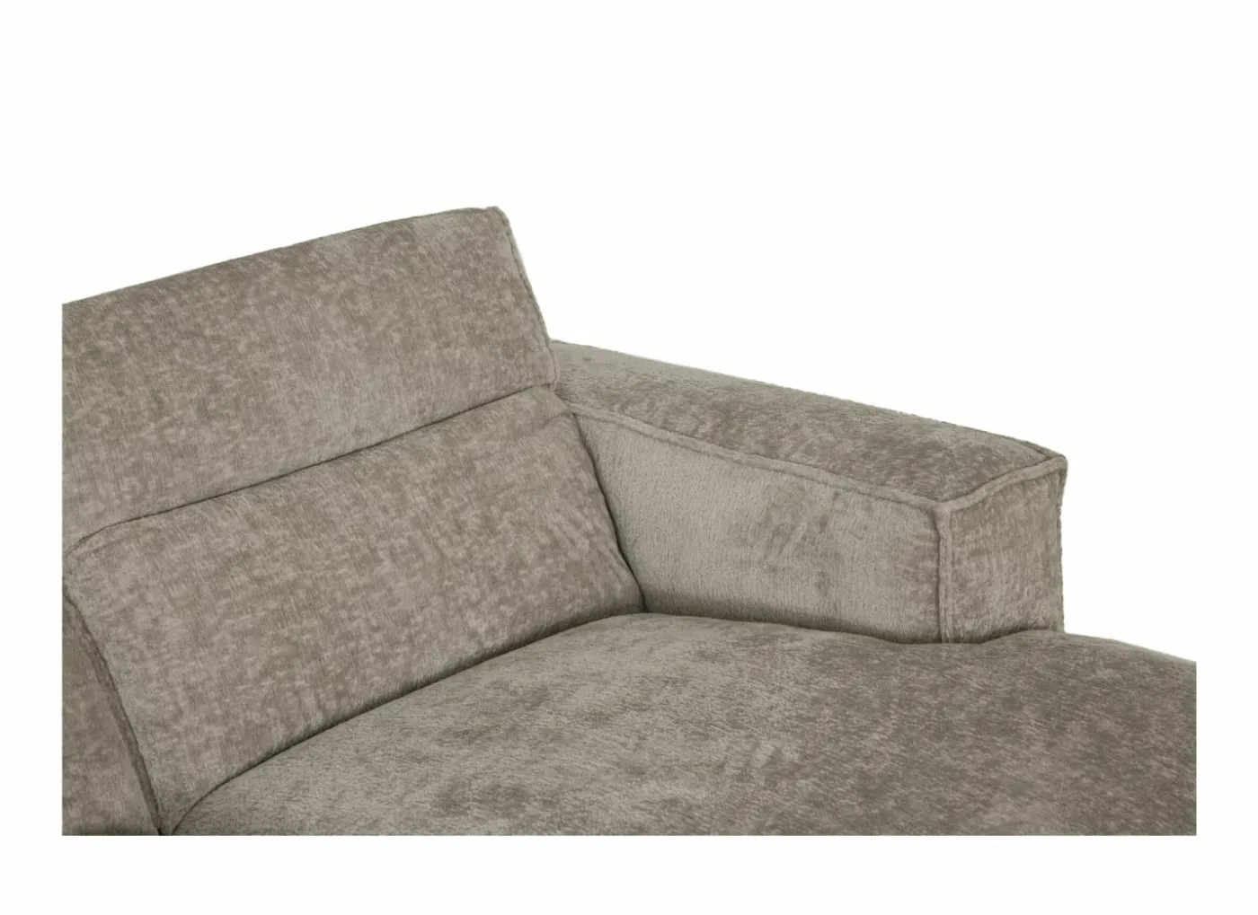 Hoeksalon Adam 311x177cm - stof - turtle dove