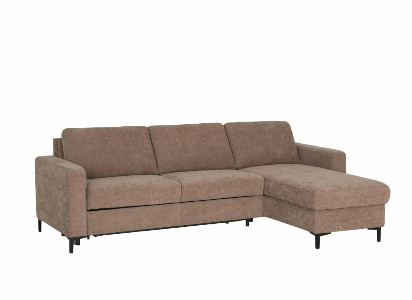Hoeksalon Alea 291x190cm - stof - siena met bedfunctie