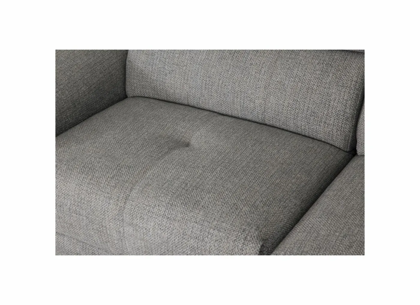 Hoeksalon Amira 290x228cm - stof - grijs met relax
