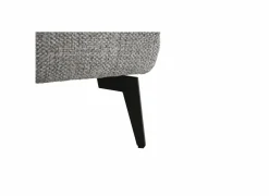 Hoeksalon Amira 290x228cm - stof - grijs