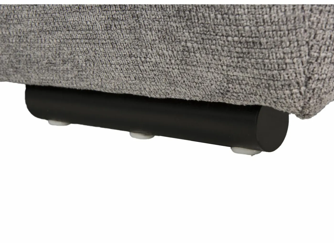 Hoeksalon Artus 371x260cm - stof - grijs