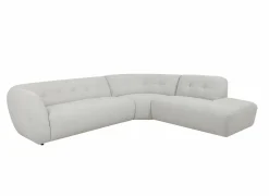 Hoeksalon Bibao 307x245cm - stof - greige