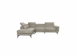 Hoeksalon Condor 283x89cm - stof - champagne