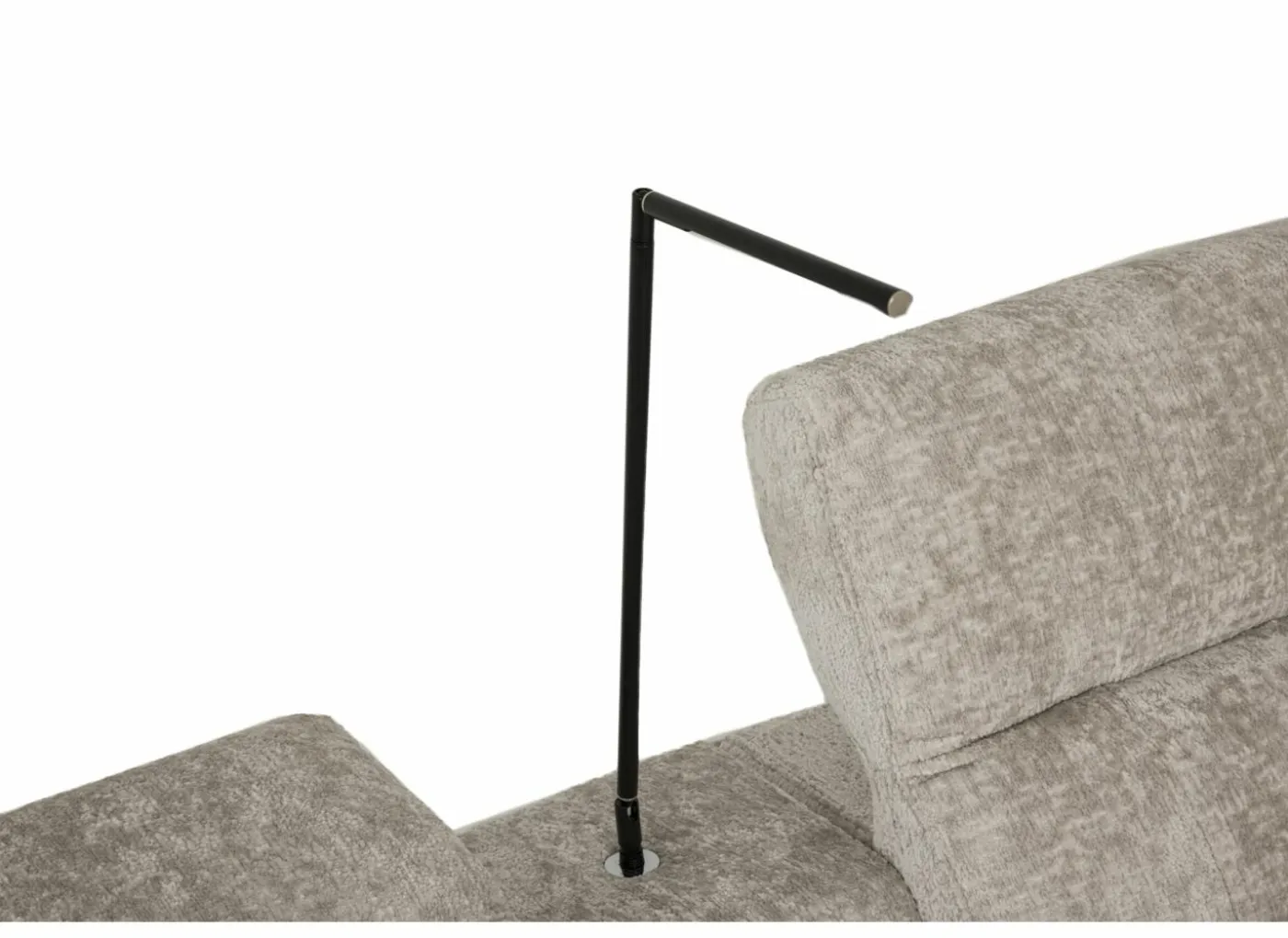 Hoeksalon Crow 334x301cm - stof - turtledove met 3 relaxen