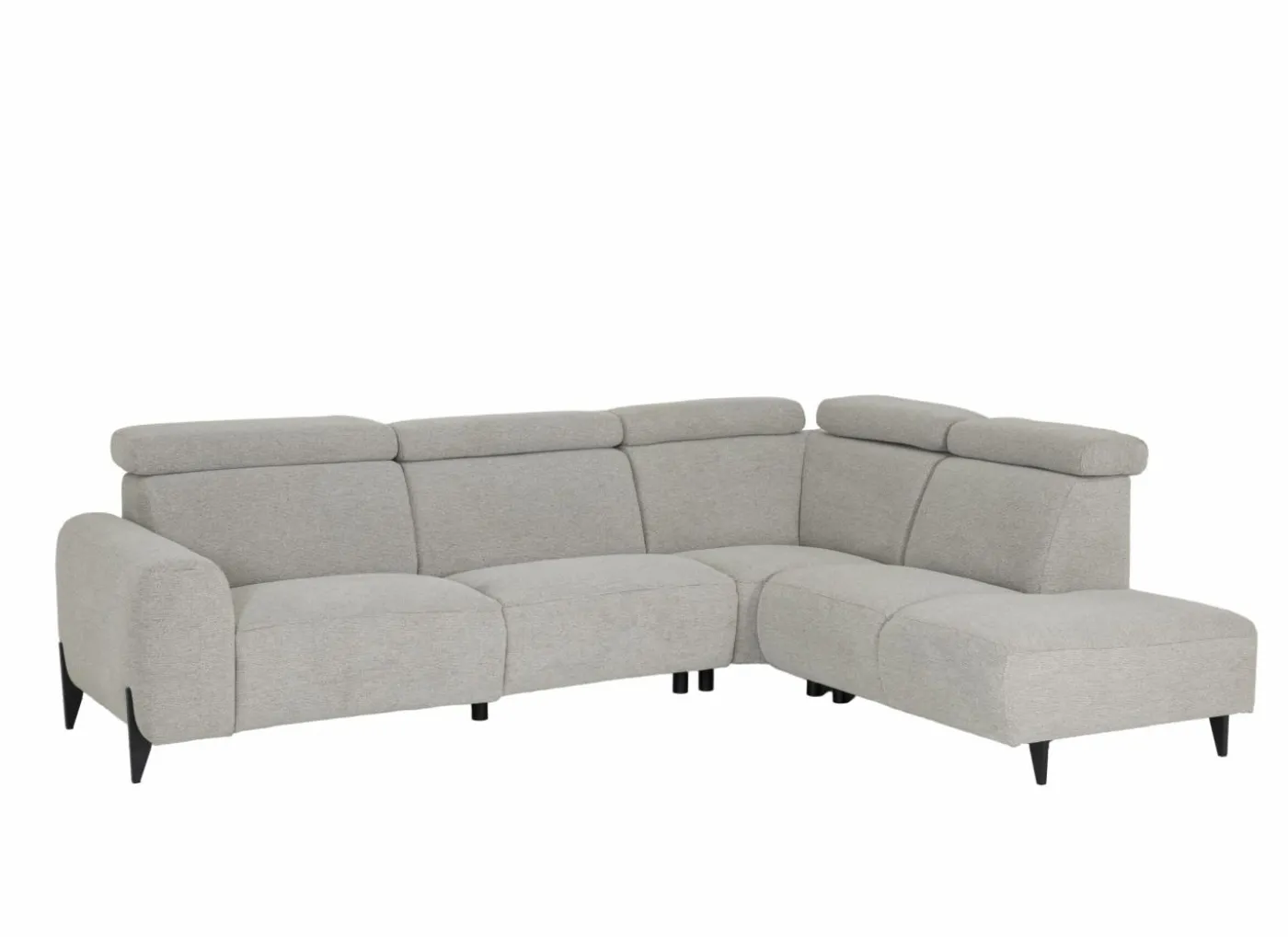 Hoeksalon Culebra 291x231cm - stof - beige