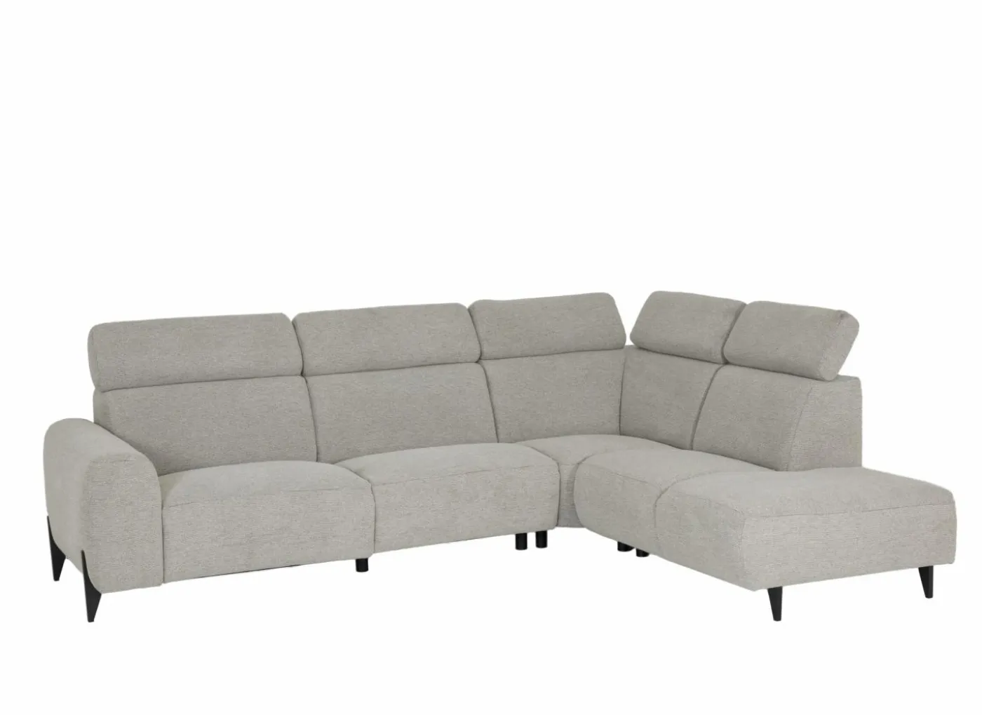 Hoeksalon Culebra 291x231cm - stof - beige