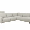 Hoeksalon Dante 274x226cm - stof - beige