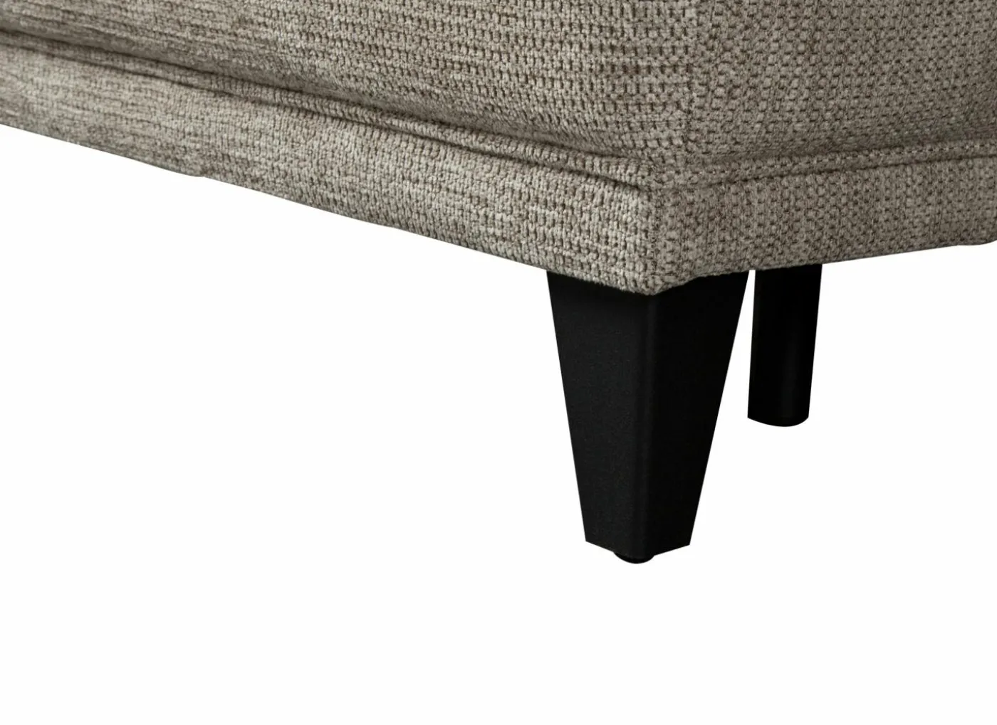 Hoeksalon Dragor 296x179cm - stof - grijs