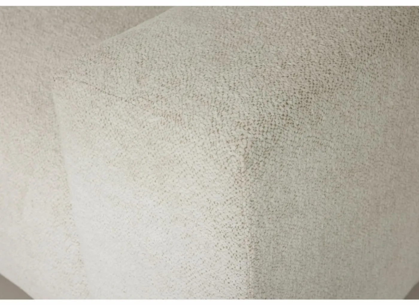 Hoeksalon Eddy 267x206cm - stof - ecru