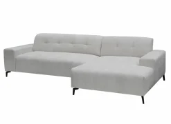 Hoeksalon Elva 292x152cm - stof - greige