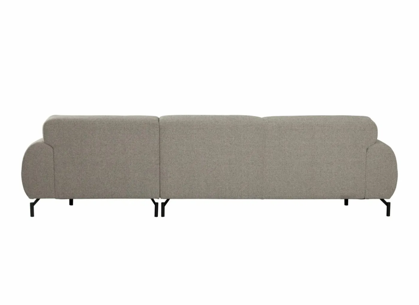 Hoeksalon Eron 331x182cm - stof - taupe