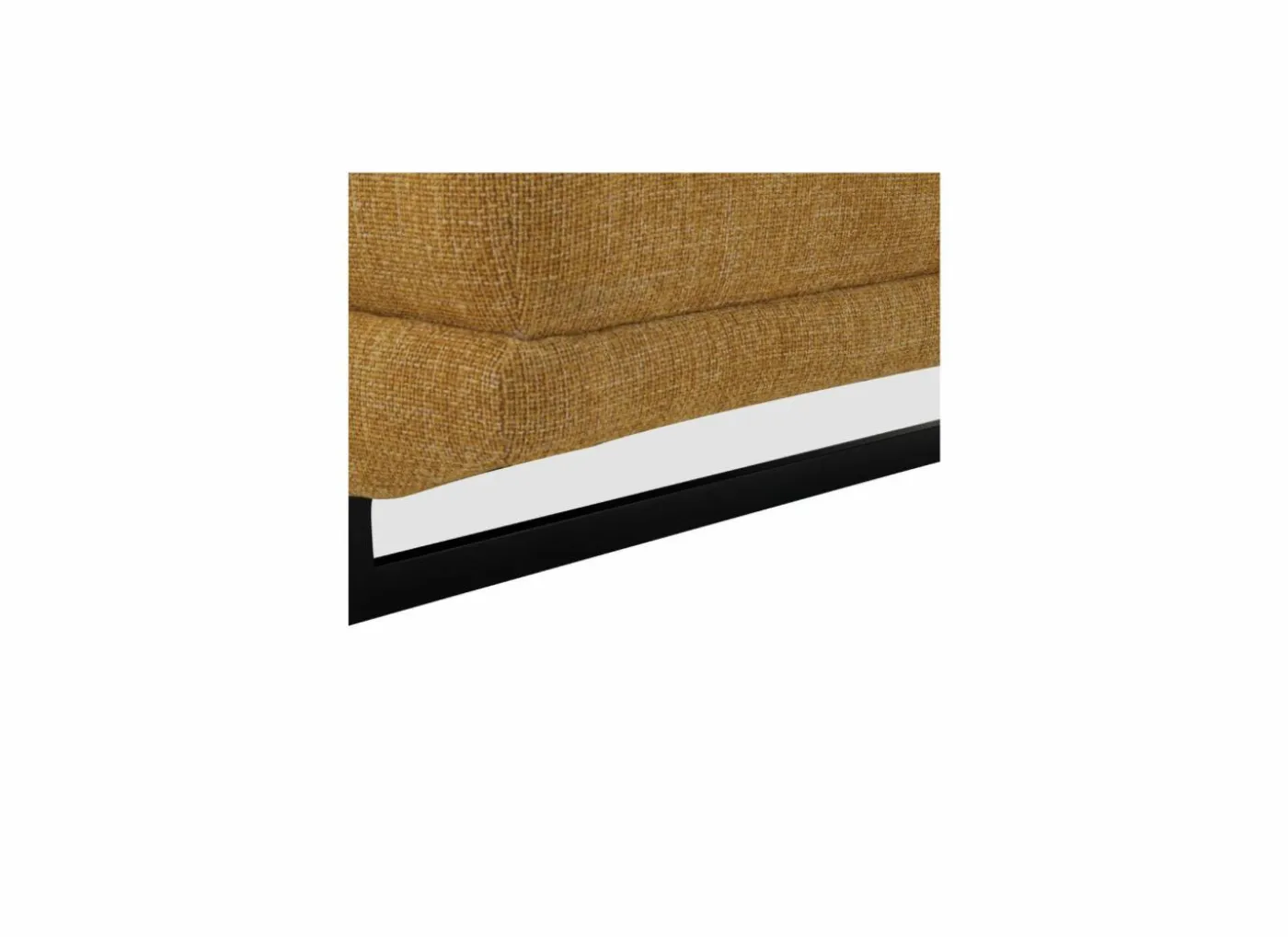 Hoeksalon Exeter 299x240cm - stof - chacha geel met relax