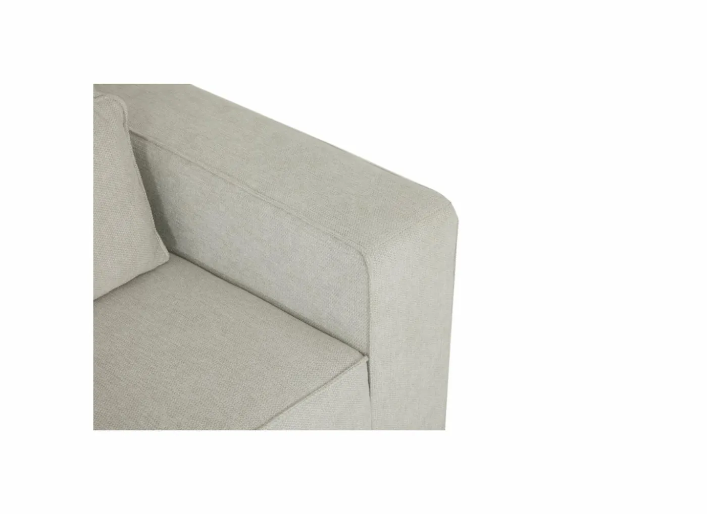 Hoeksalon Ezra 325x178cm - stof - greige
