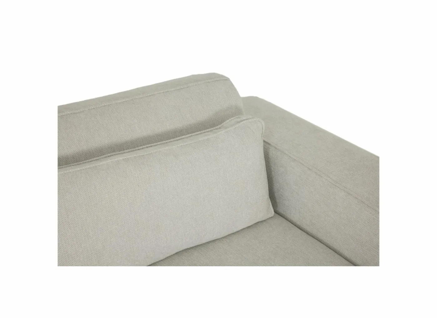 Hoeksalon Ezra 325x178cm - stof - greige