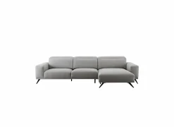 Hoeksalon Forest 340x163cm - stof - ecru