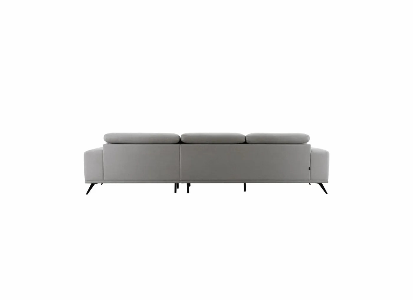 Hoeksalon Forest 340x163cm - stof - ecru