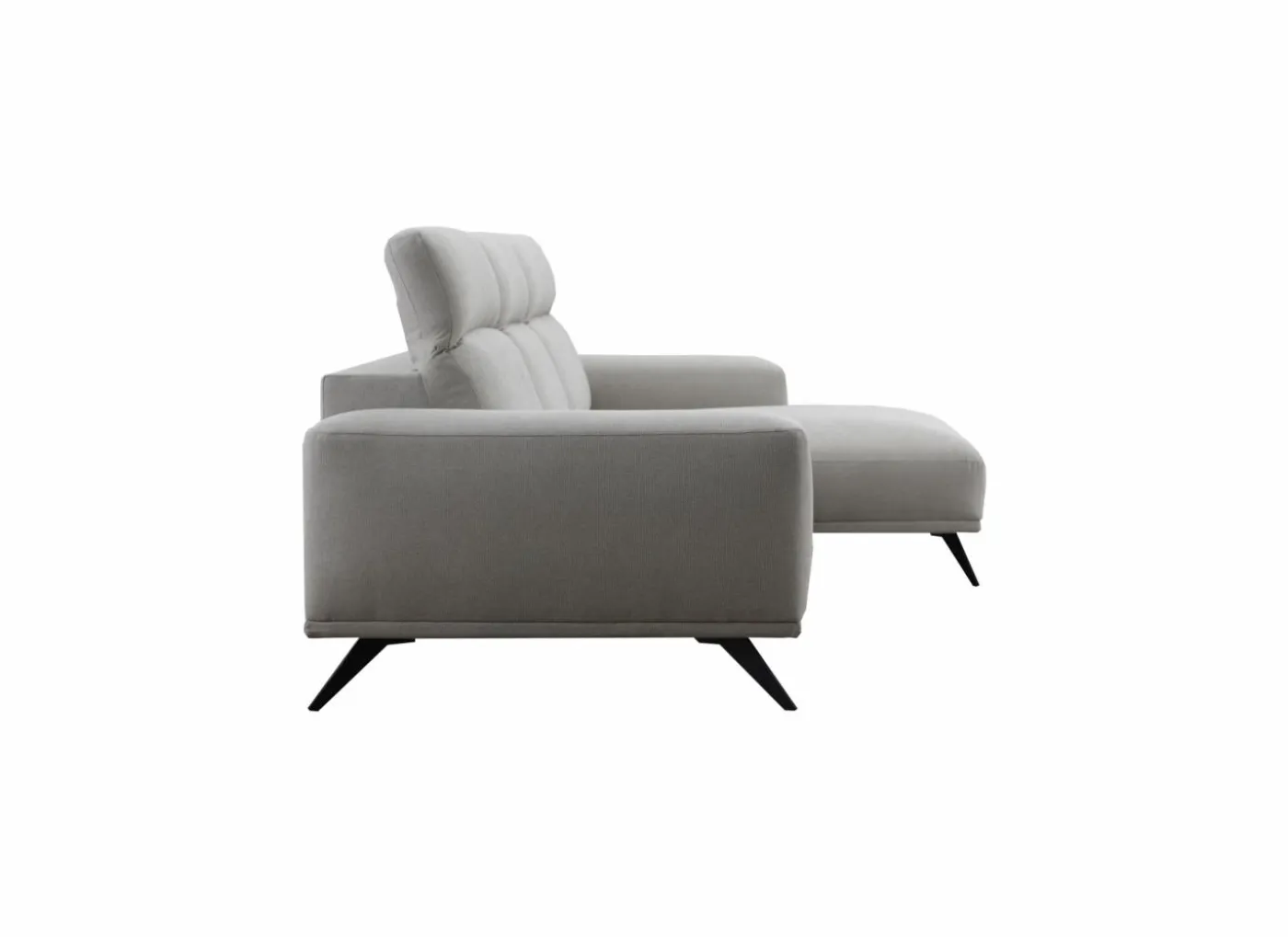 Hoeksalon Forest 340x163cm - stof - ecru