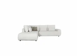 Hoeksalon Garama 281x229cm - polyester - beige