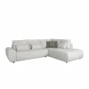 Hoeksalon Garama 281x229cm - polyester - beige