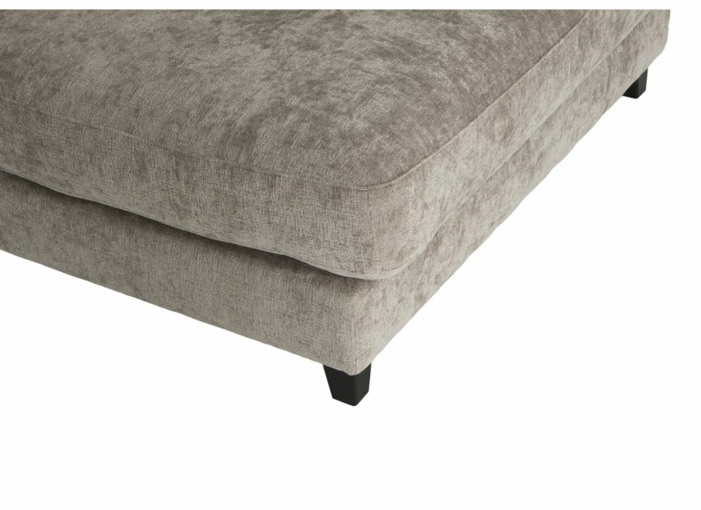 Hoeksalon Larvik 410x228cm - stof - beige