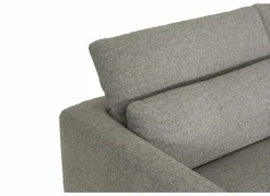 Hoeksalon Lexus 327x189cm - stof - grijs
