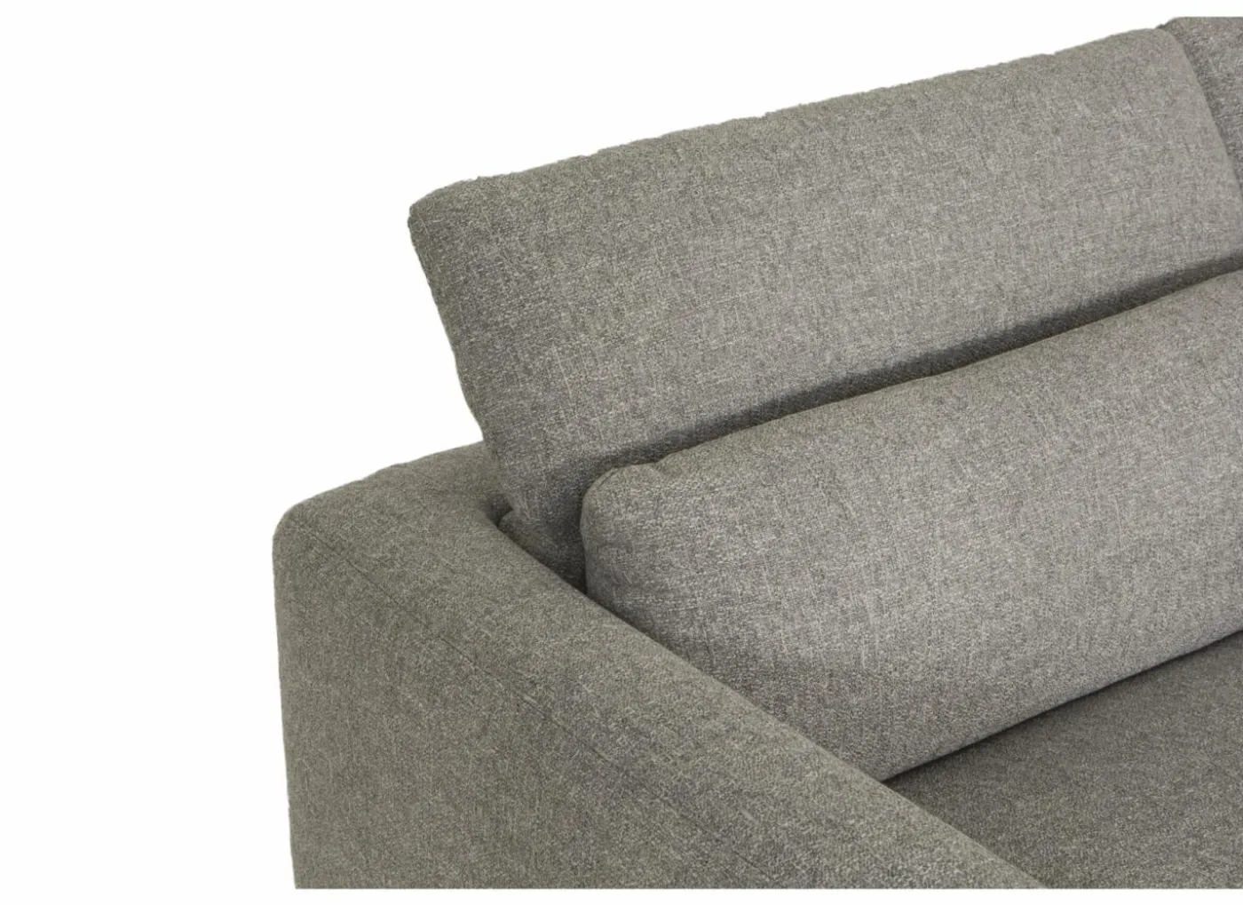 Hoeksalon Lexus 327x189cm - stof - grijs