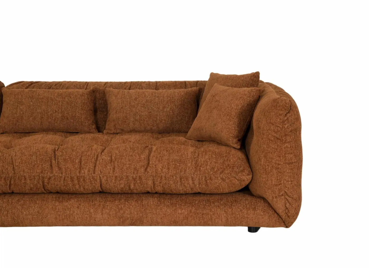 Hoeksalon Molise 300x185cm - stof - terra