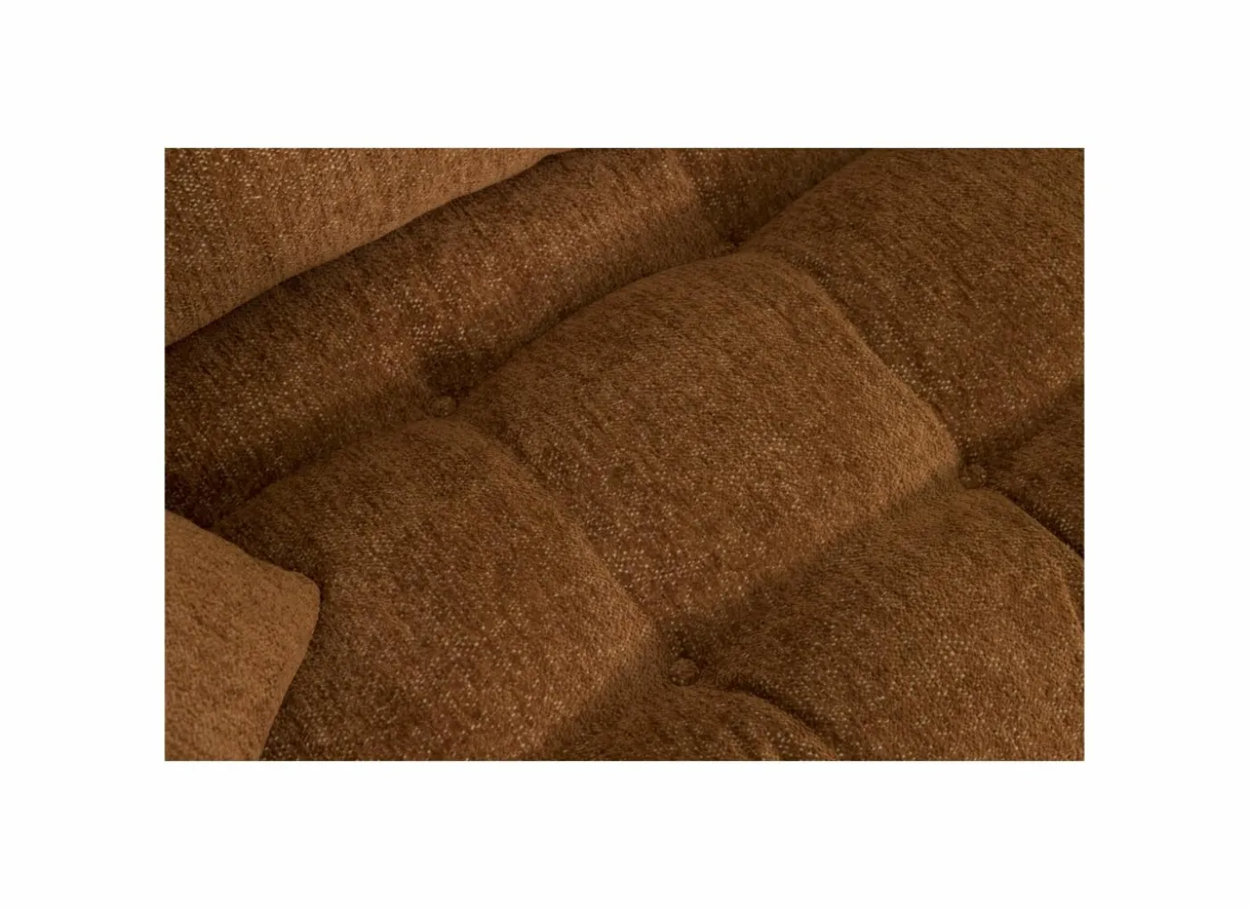 Hoeksalon Molise 300x185cm - stof - terra