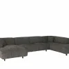 Hoeksalon New-Konstatinopol 398x217cm - stof - raven