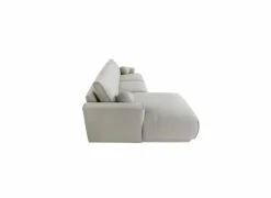 Hoeksalon Ramusio 319x169cm - stof - beige