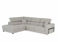 Hoeksalon Rezzo 290x226cm - stof - beige