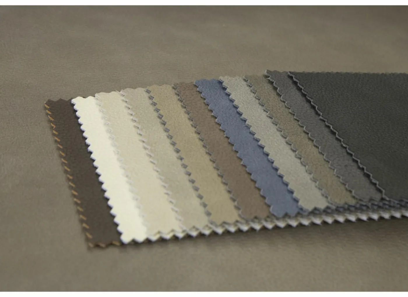 Hoeksalon Rigole 348x163cm - stof - donkergrijs met relax