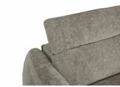 Hoeksalon Roll 362x265cm - stof - turtledove met relax & opbergruimte