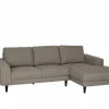 Hoeksalon Sky 243x148,5cm - stof - taupe